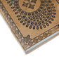 Leather Blue Mandala Notebook (7x5") - Luna Panther