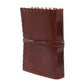 Leather Book of Thoughts with Wrap Notebook (6x4") - Luna Panther