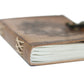 Leather Greenman Notebook (6x8") - Luna Panther