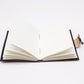 Leather Journel - Plain Paper - Work & Dream Big - Luna Panther