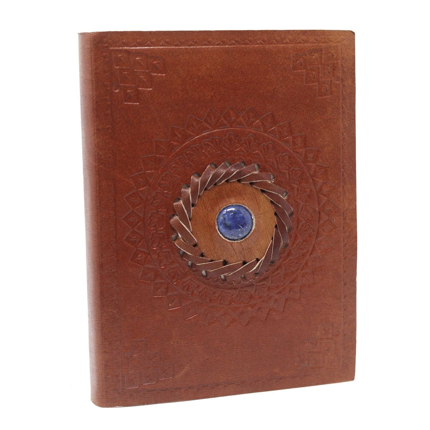 Leather Lapis Notebook (7x5") - Luna Panther