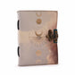 Leather "Moon Phases" Deckle - edge Notebook - Luna Panther