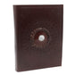 Leather Moonstone Notebook (7x5") - Luna Panther