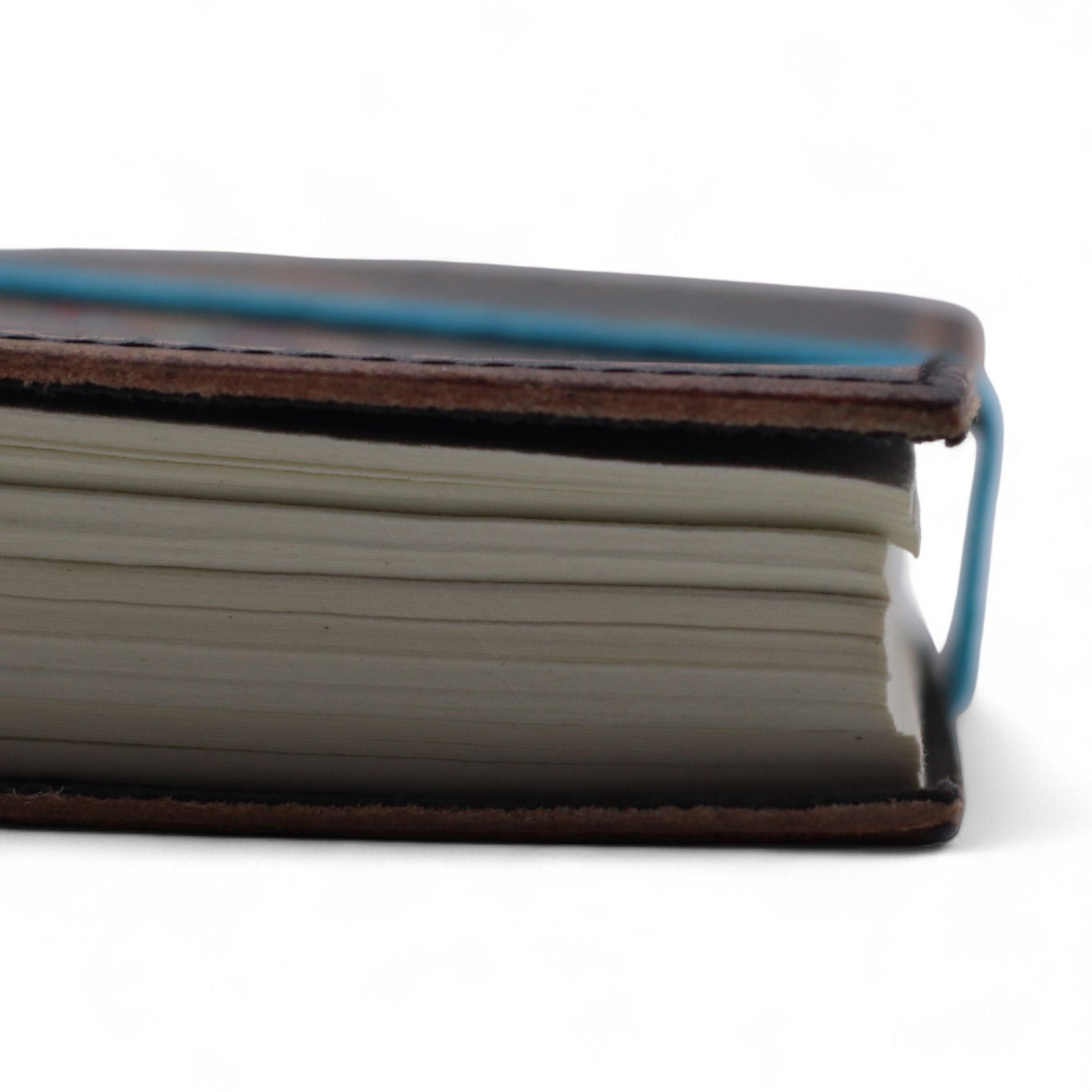 Leather Printed Notebook - My Chakras Are Aligned AF - 17.8×12.7 cm - Luna Panther