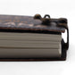 Leather Printed Notebook - Never Give Up On Your Dreams - 17.8×12.7 cm - Luna Panther