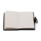Leather Printed Notebook - Stop Doom Scrolling - 17.8x12.7 cm - Luna Panther