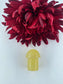 Polished Lemon Calcite Mushroom featuring soft translucent tone and gentle sheen - Luna Panther