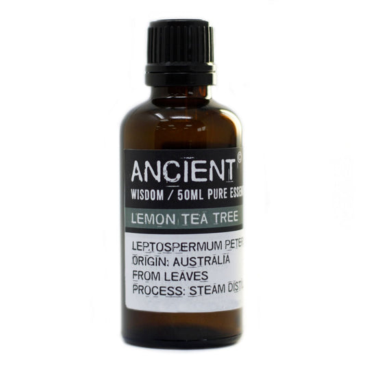 Polished Lemon Tea Tree50ml featuring natural patterning and unique variations - Luna Panther