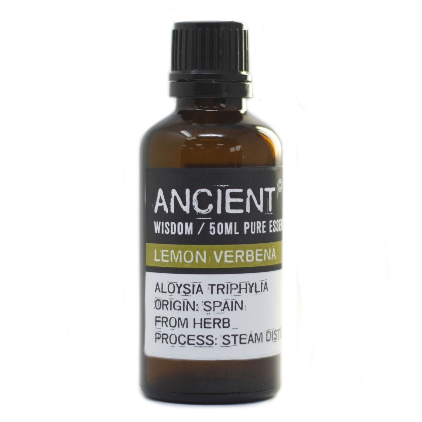 Polished Lemon Verbena 50ml featuring natural patterning and unique variations - Luna Panther