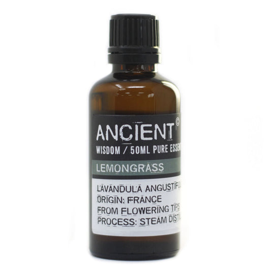Polished Lemongrass 50ml featuring natural patterning and unique variations - Luna Panther