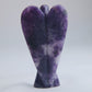 Lepidolite Angel Carving 57g 80mm - Luna Panther