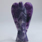 Lepidolite Angel Carving 57g 80mm - Luna Panther