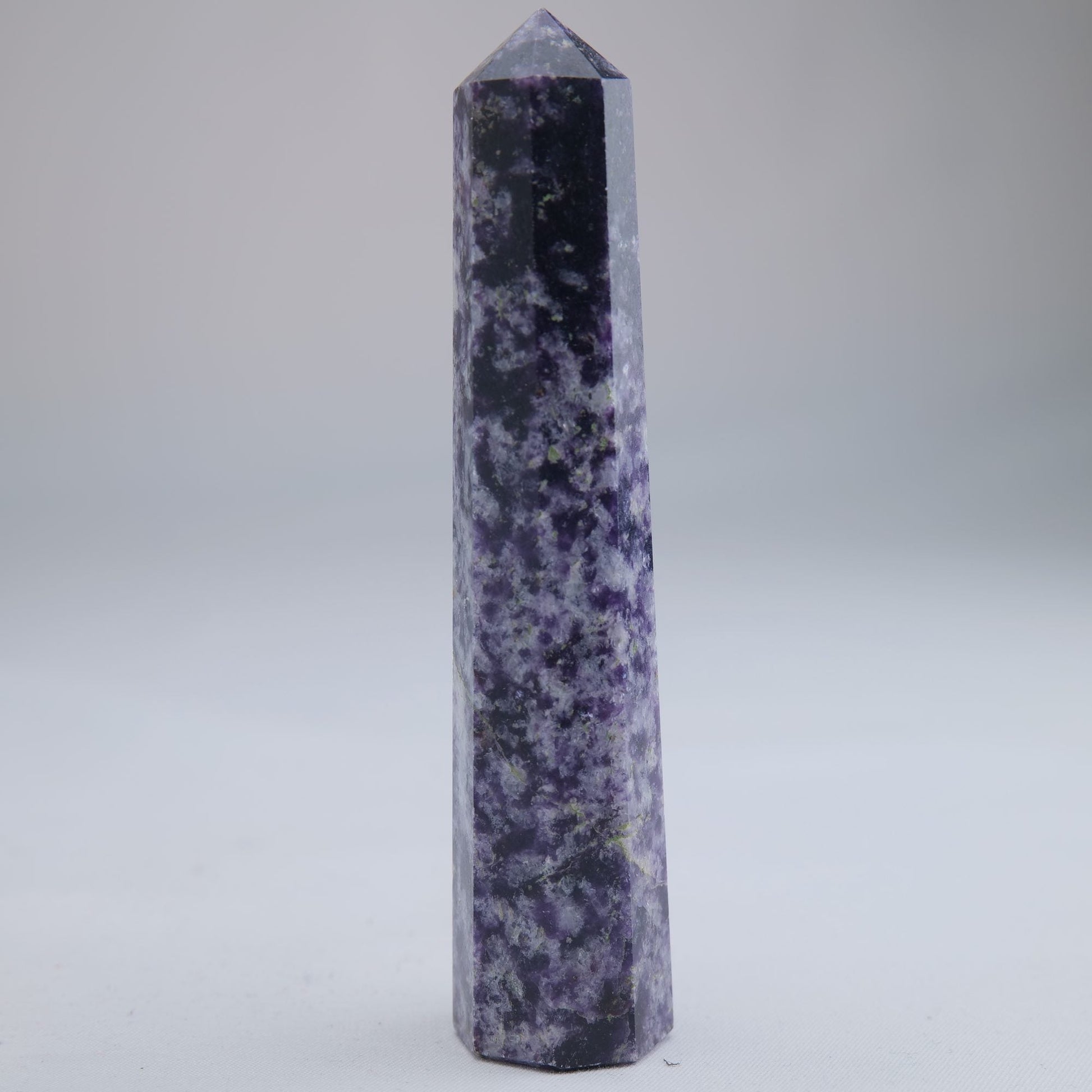 Lepidolite Crystal Tower 73g - Luna Panther