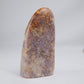 Lepidolite in Quartz Freeform — 266 g (100 mm) - Luna Panther