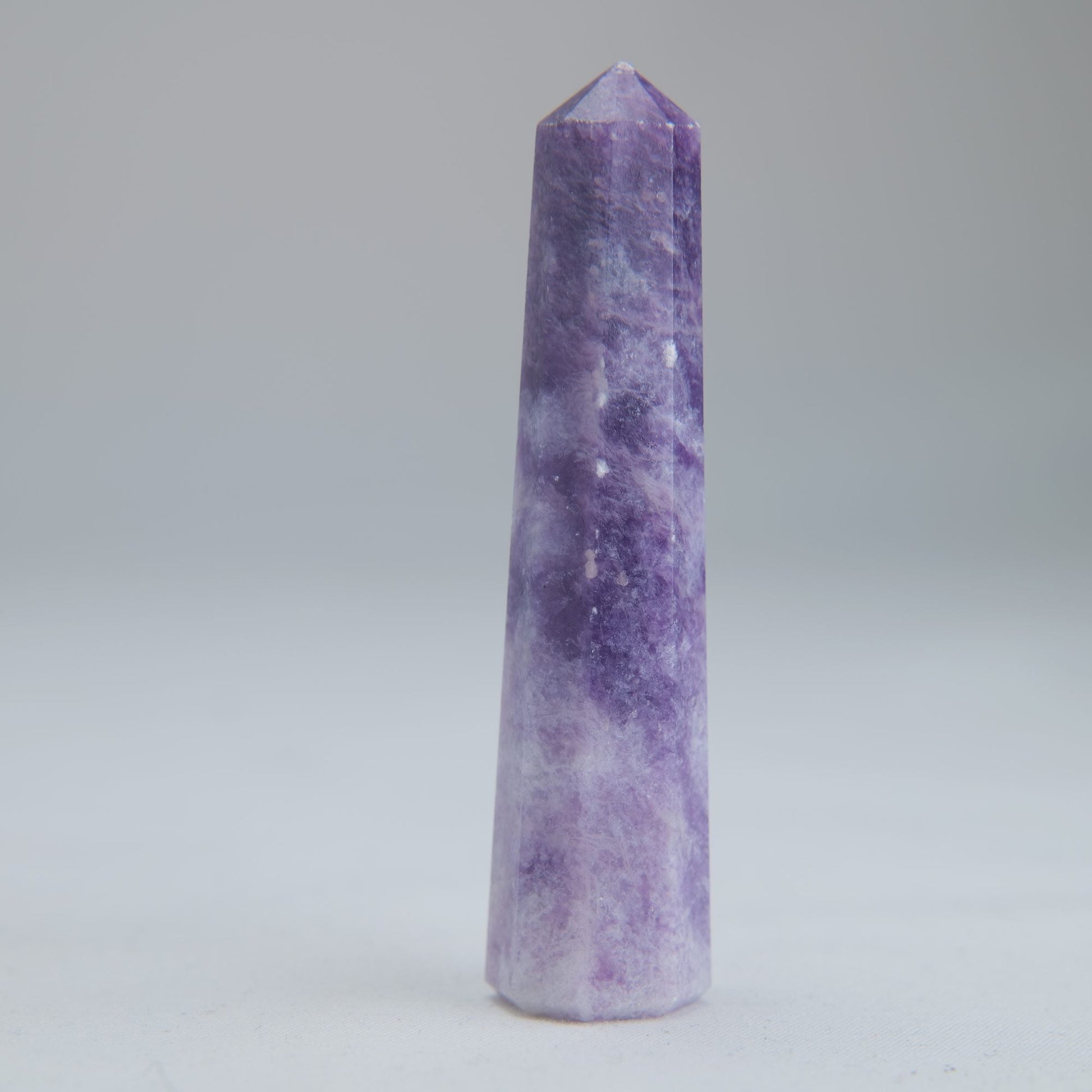 Lepidolite Obelisk 30g Crystal Tower - Luna Panther