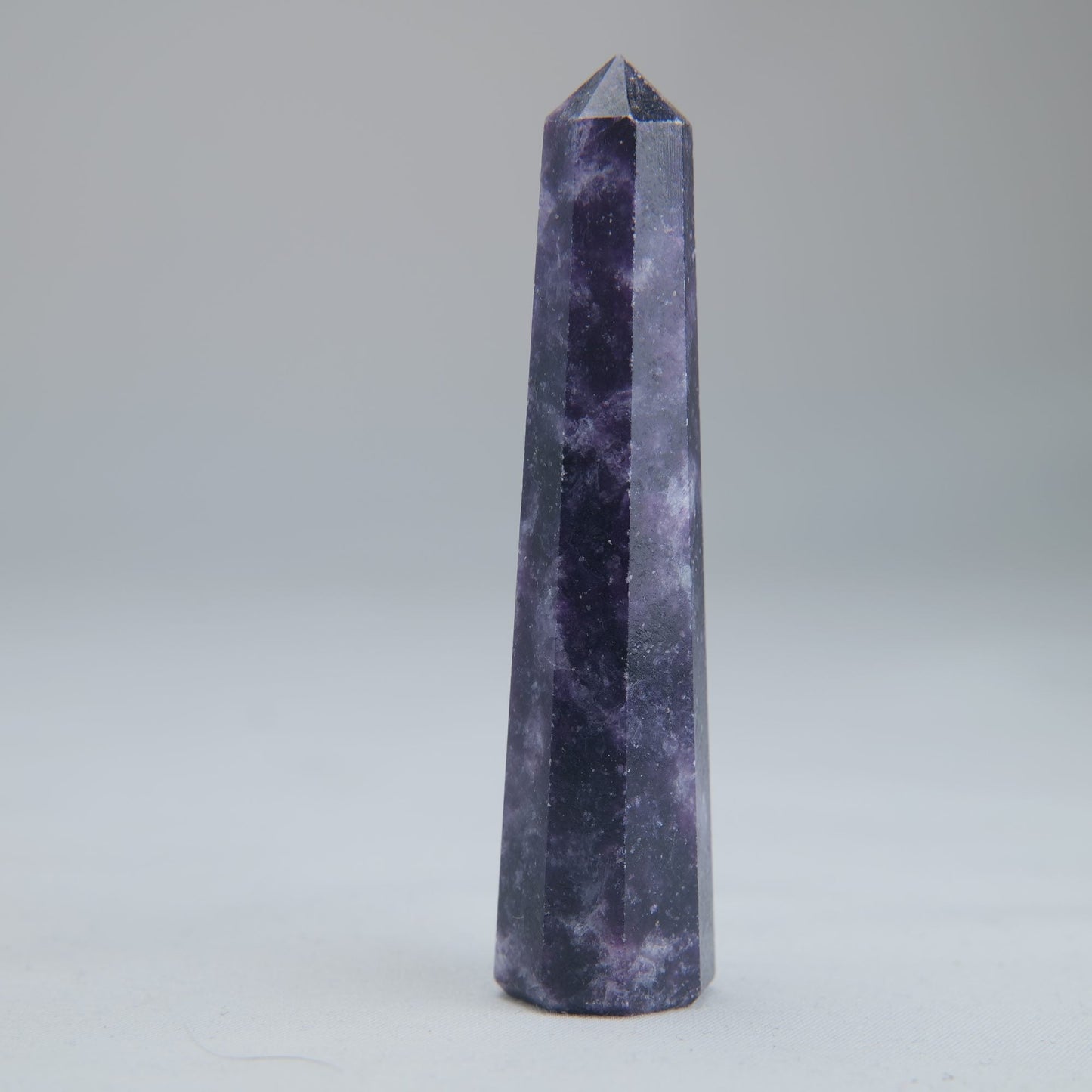 Lepidolite Obelisk 36g 75mm Crystal Tower - Luna Panther
