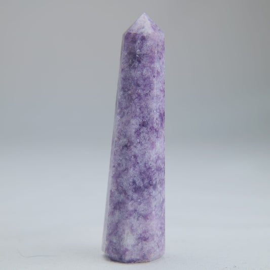 Lepidolite Obelisk 40g 75mm Crystal Tower - Luna Panther alternate view