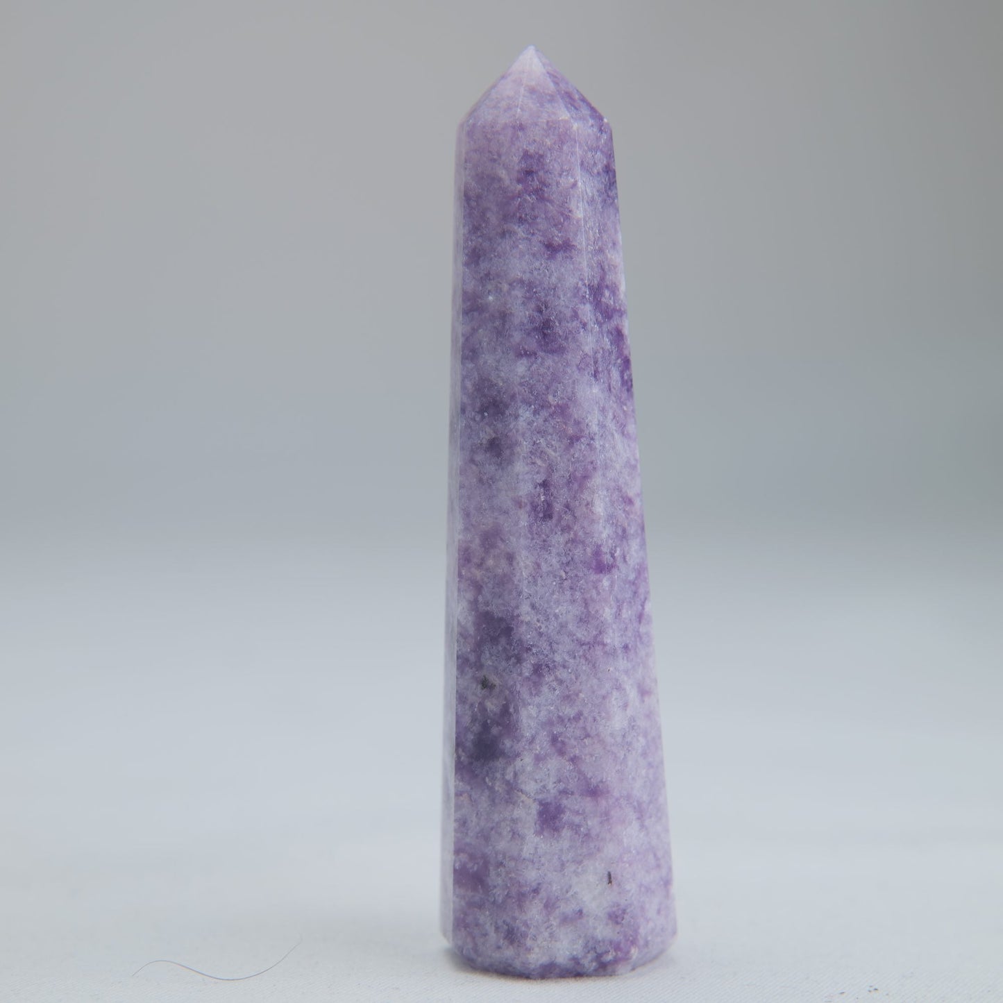 Lepidolite Obelisk 40g 75mm Crystal Tower - Luna Panther