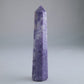 Lepidolite Obelisk 72g Crystal Tower - Luna Panther