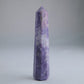 Lepidolite Obelisk 72g Crystal Tower - Luna Panther