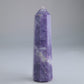 Lepidolite Obelisk 96g Crystal Tower - Luna Panther