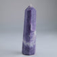 Lepidolite Obelisk 96g Crystal Tower - Luna Panther