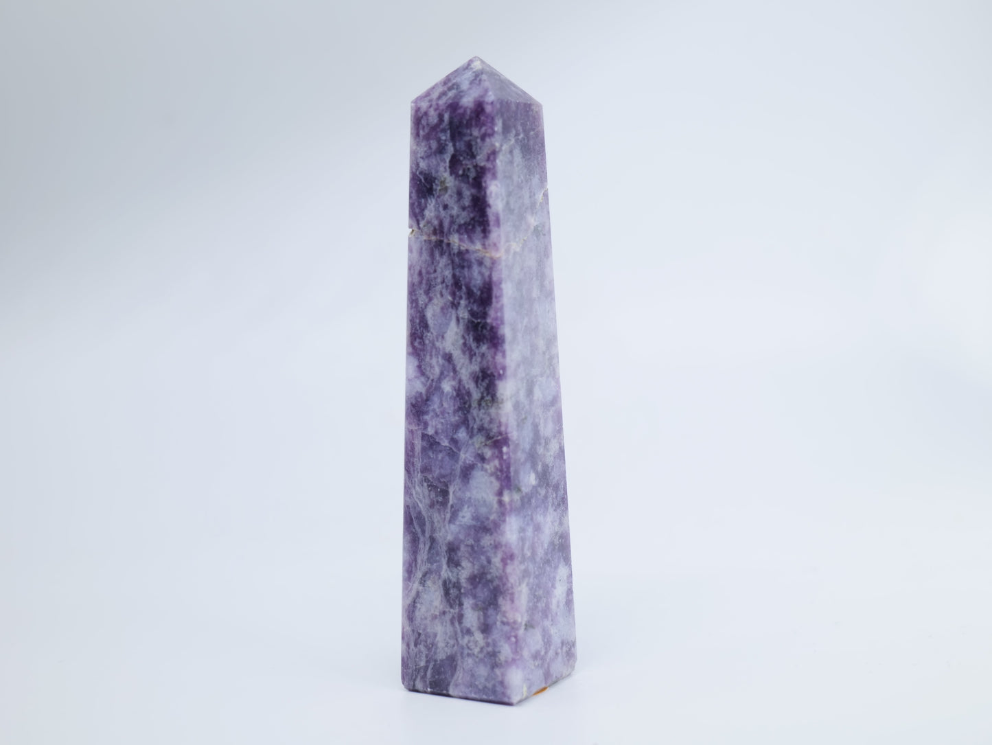 Lepidolite Tower 108g - Luna Panther
