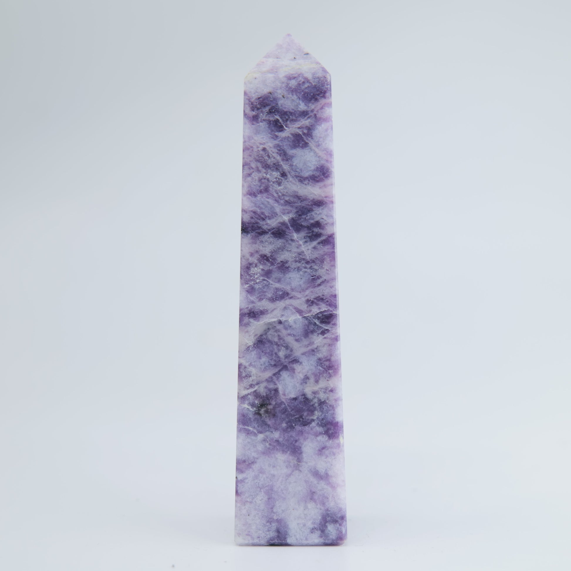 Lepidolite Tower 108g - Luna Panther