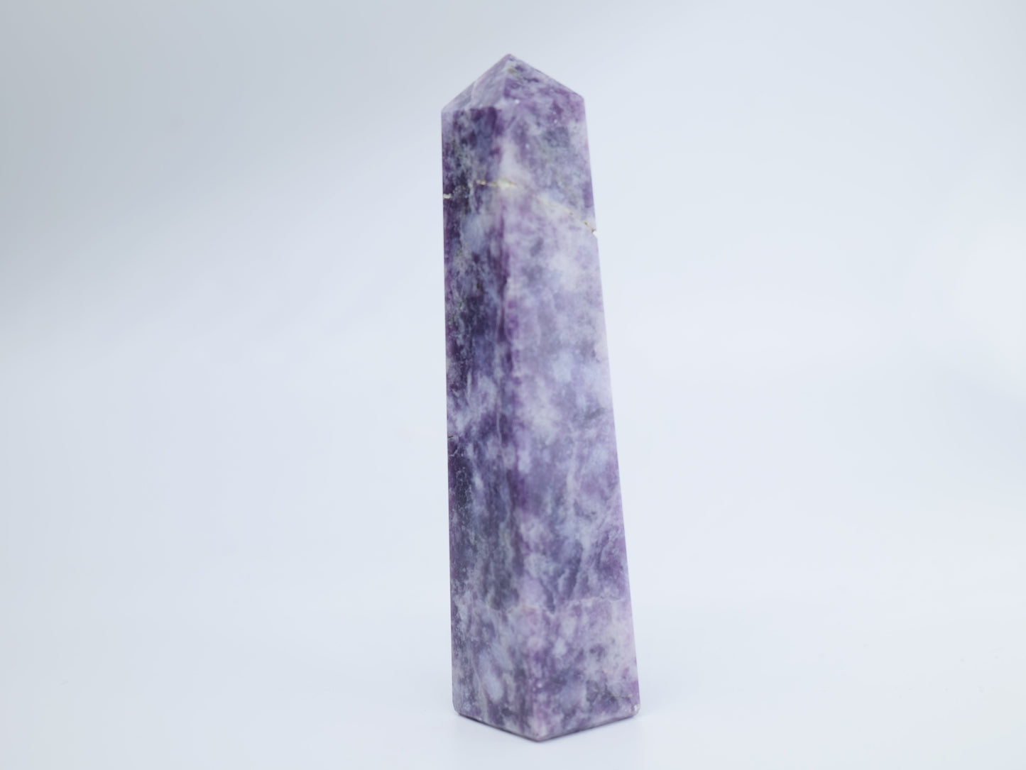 Lepidolite Tower 108g - Luna Panther
