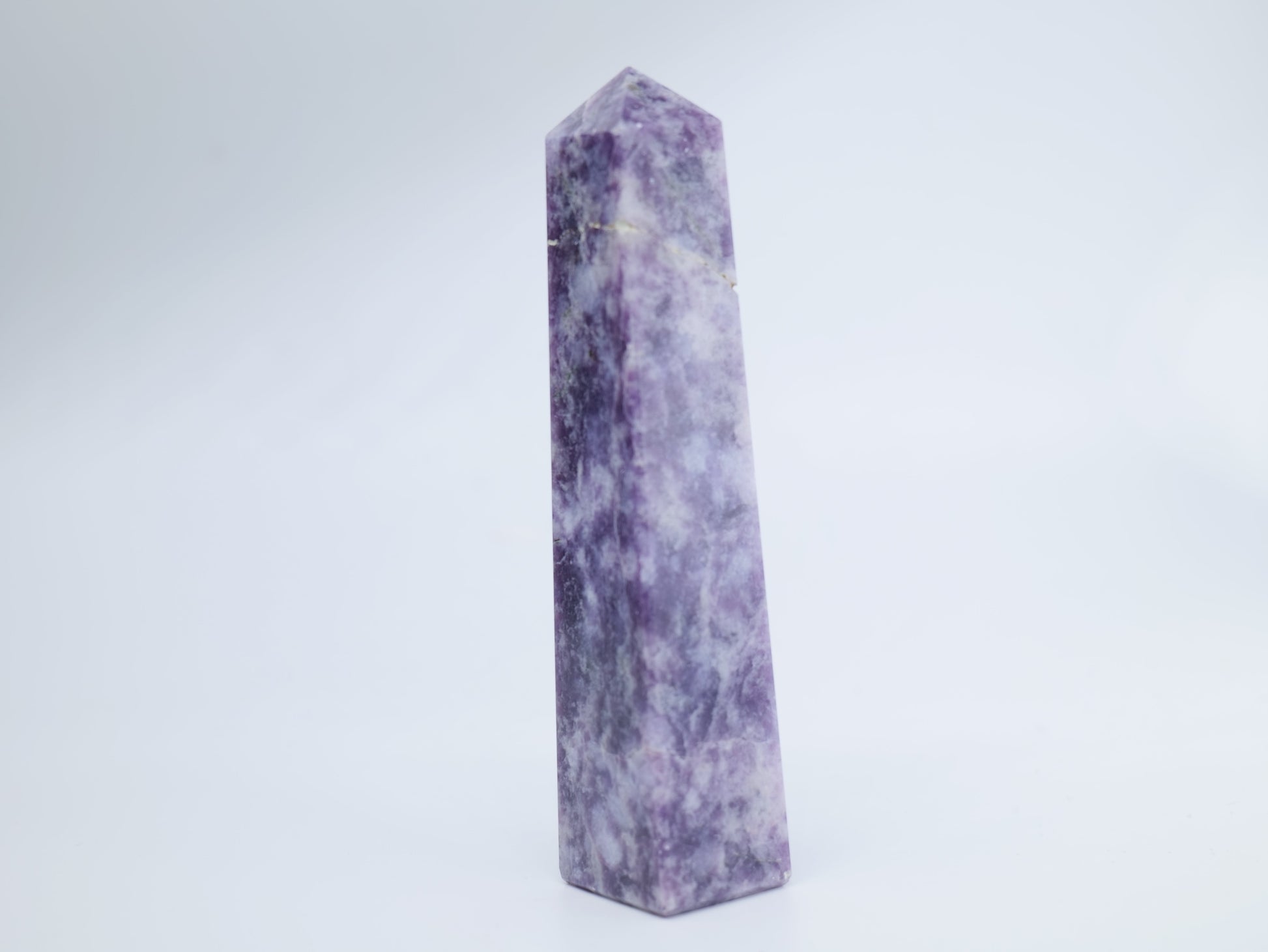 Lepidolite Tower 108g - Luna Panther
