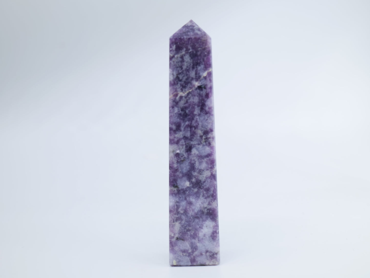 Lepidolite Tower 108g - Luna Panther