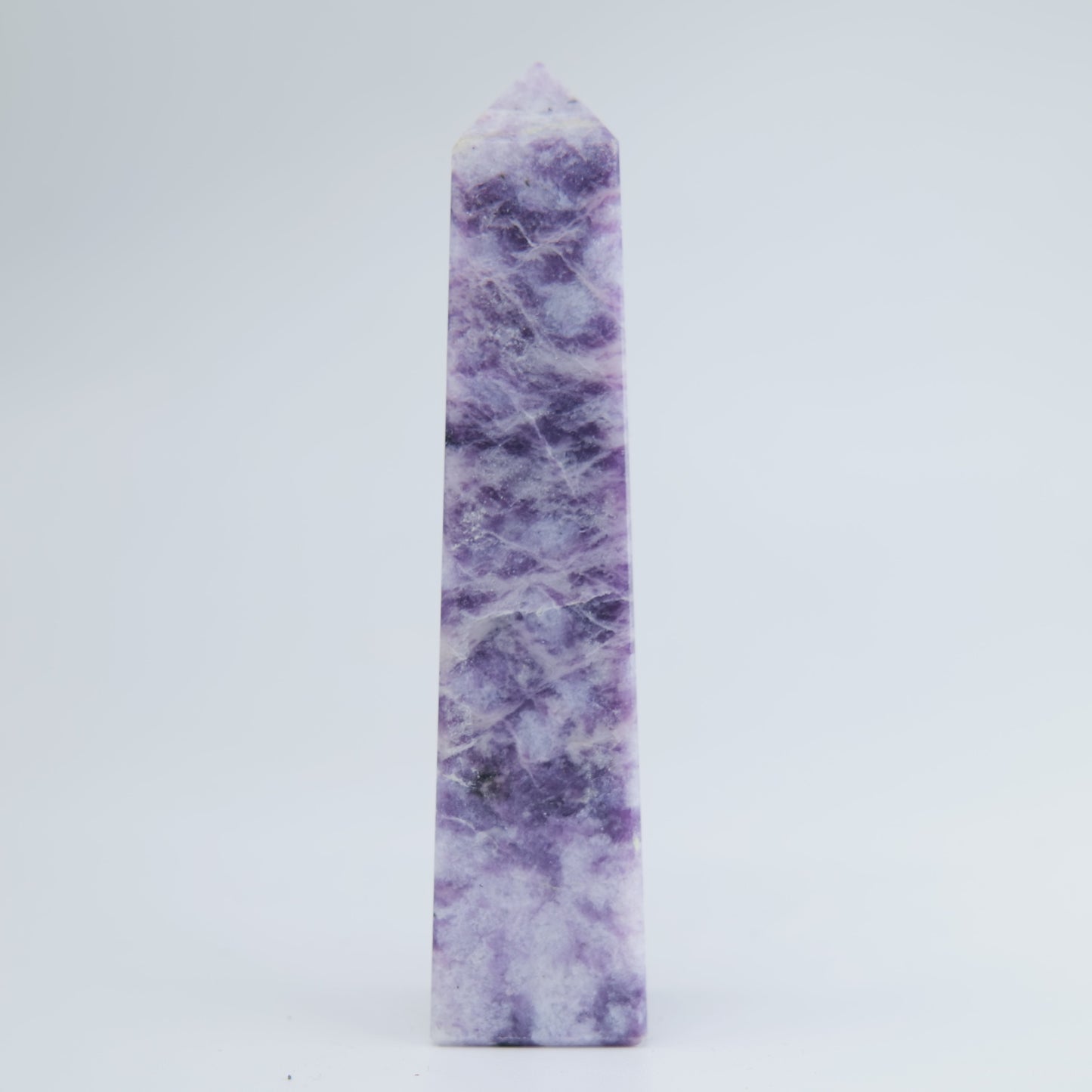 Lepidolite Tower 108g - Luna Panther