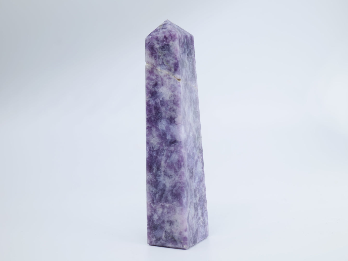 Lepidolite Tower 108g - Luna Panther
