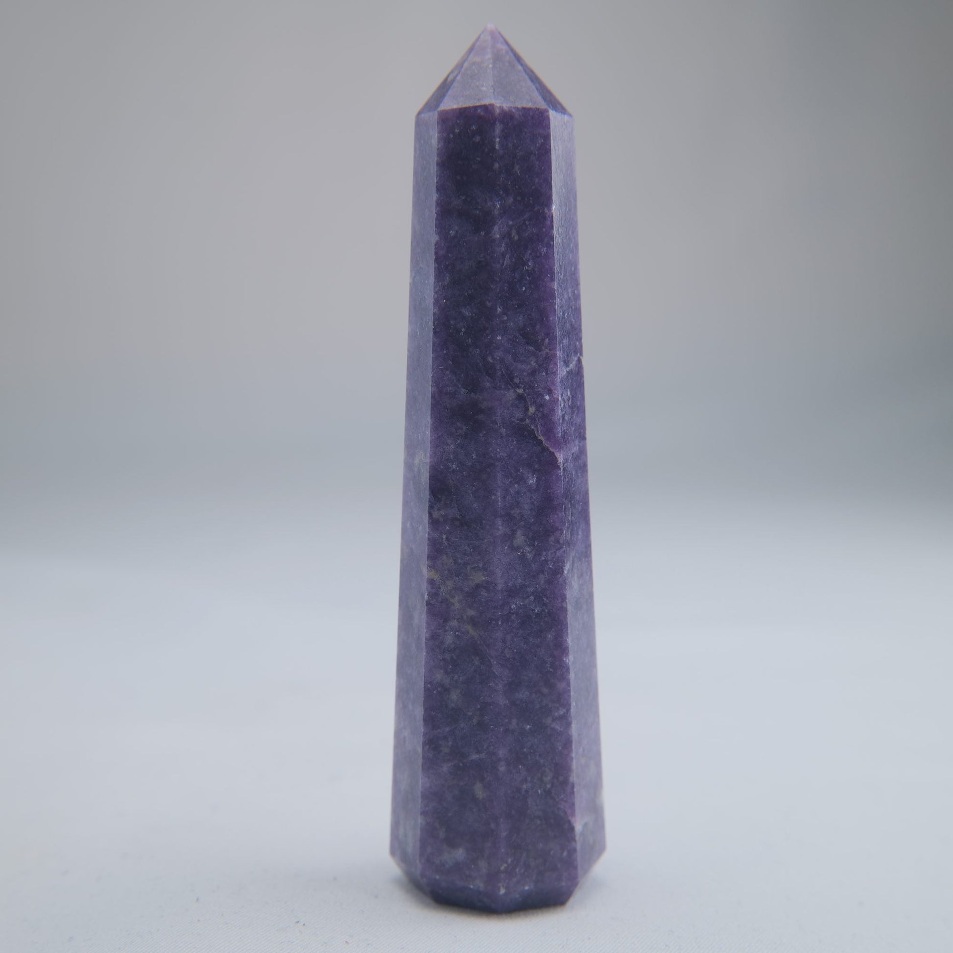 Lepidolite Tower 110mm 106g - Luna Panther