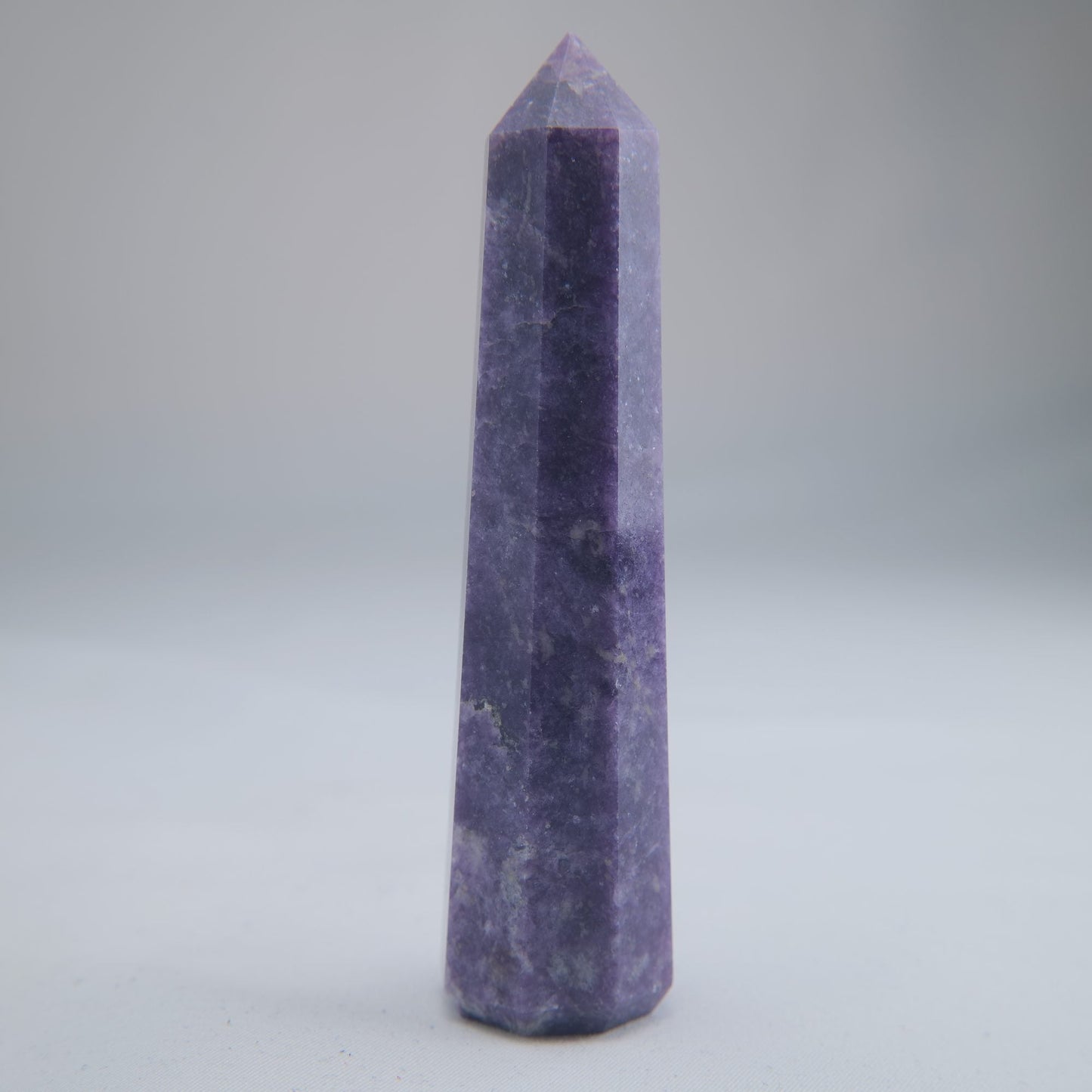 Lepidolite Tower 110mm 106g - Luna Panther