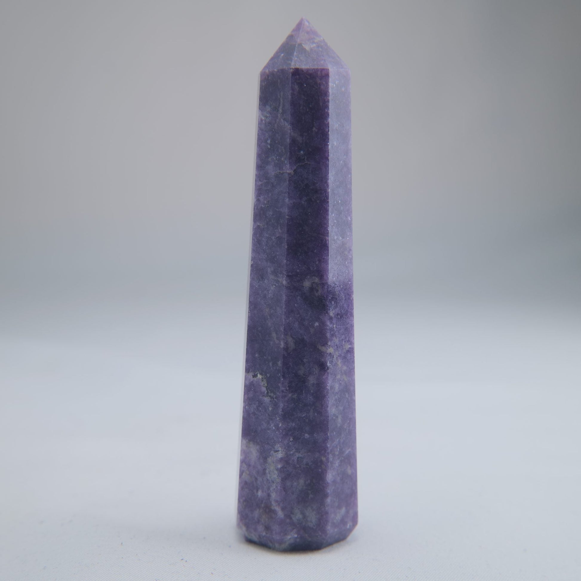 Lepidolite Tower 110mm 106g - Luna Panther