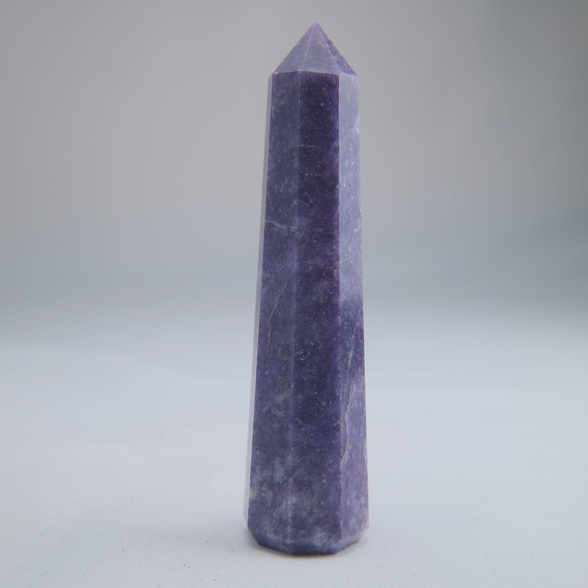 Lepidolite Tower 110mm 106g - Luna Panther