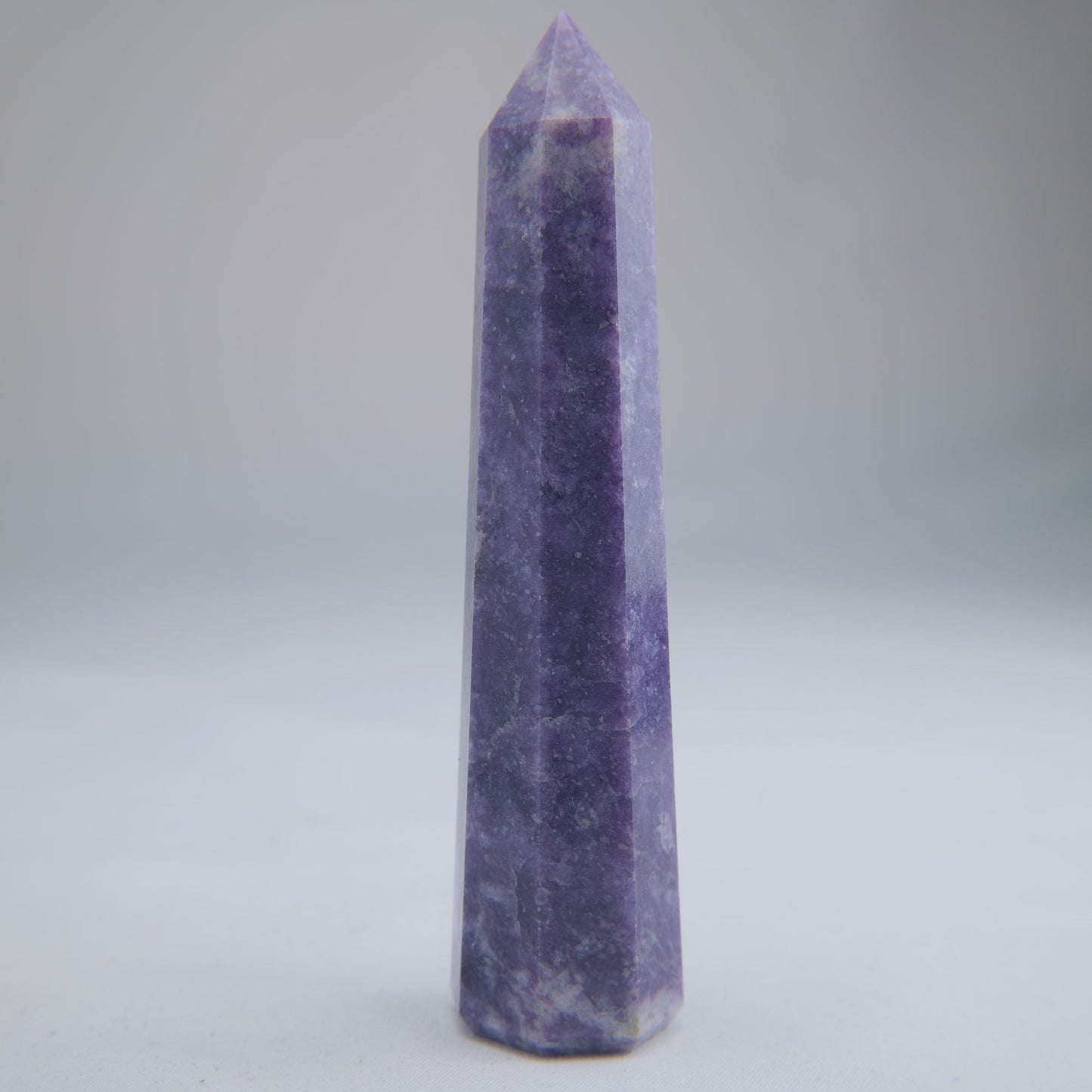 Lepidolite Tower 121g - Luna Panther