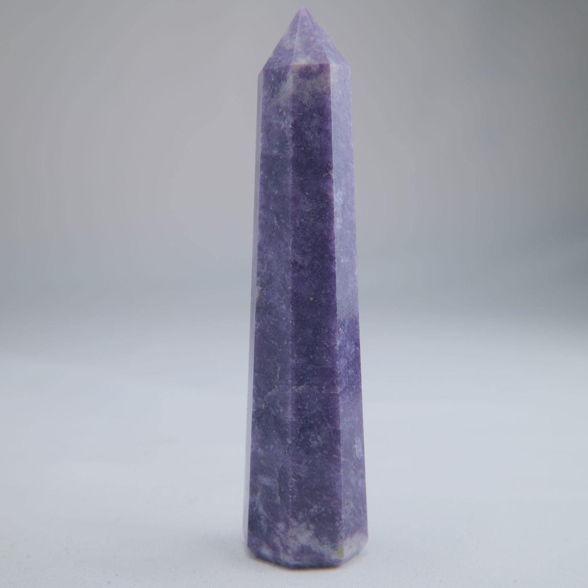 Lepidolite Tower 121g - Luna Panther