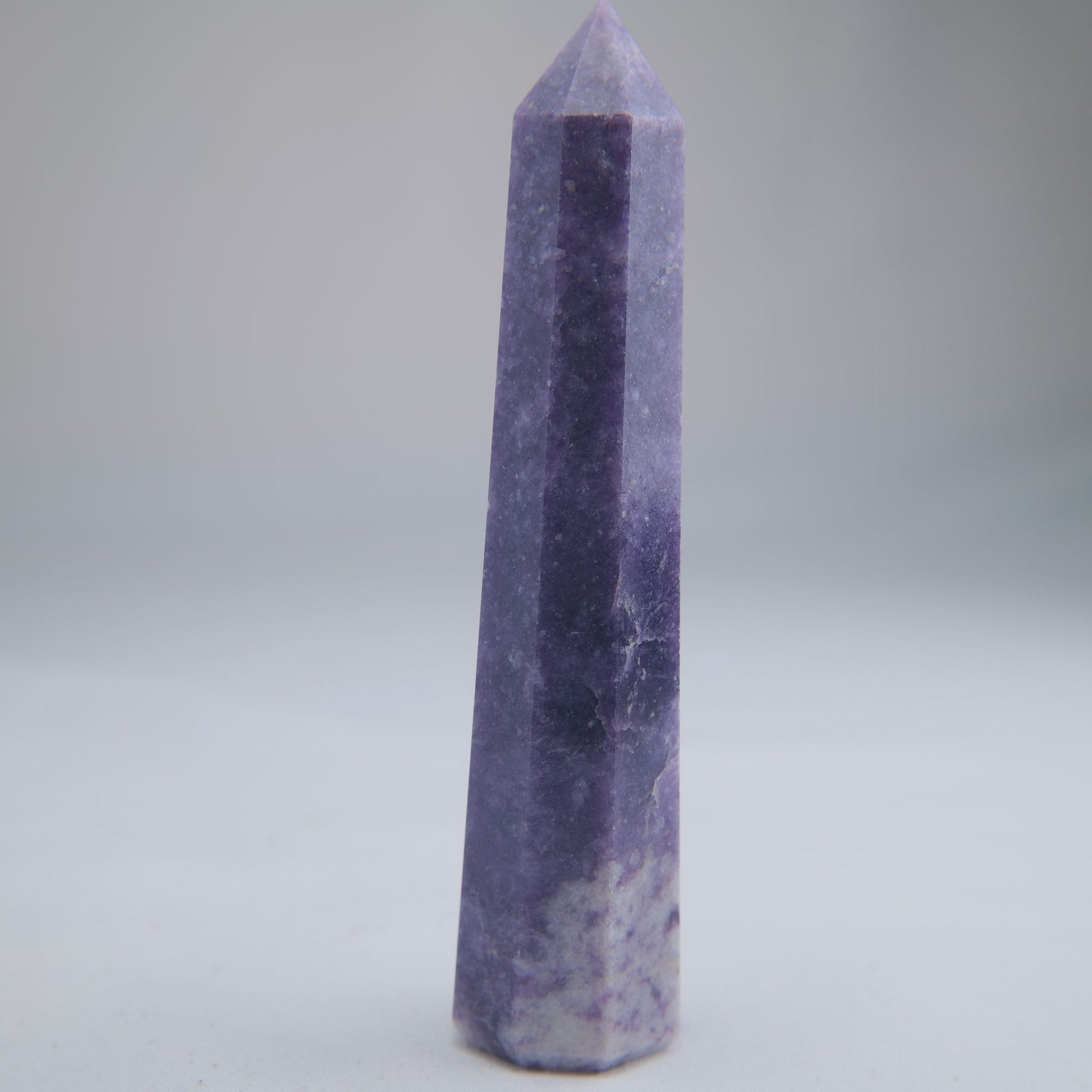 Lepidolite Tower 121g - Luna Panther