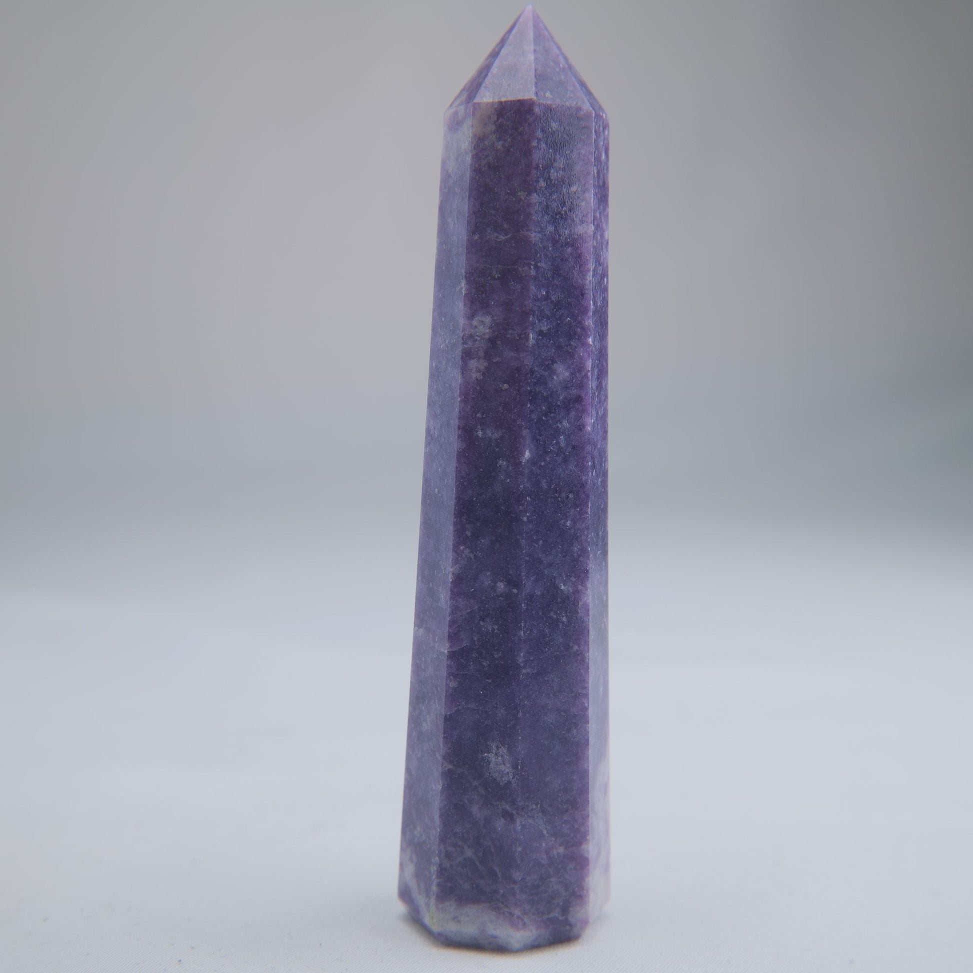 Lepidolite Tower 121g - Luna Panther