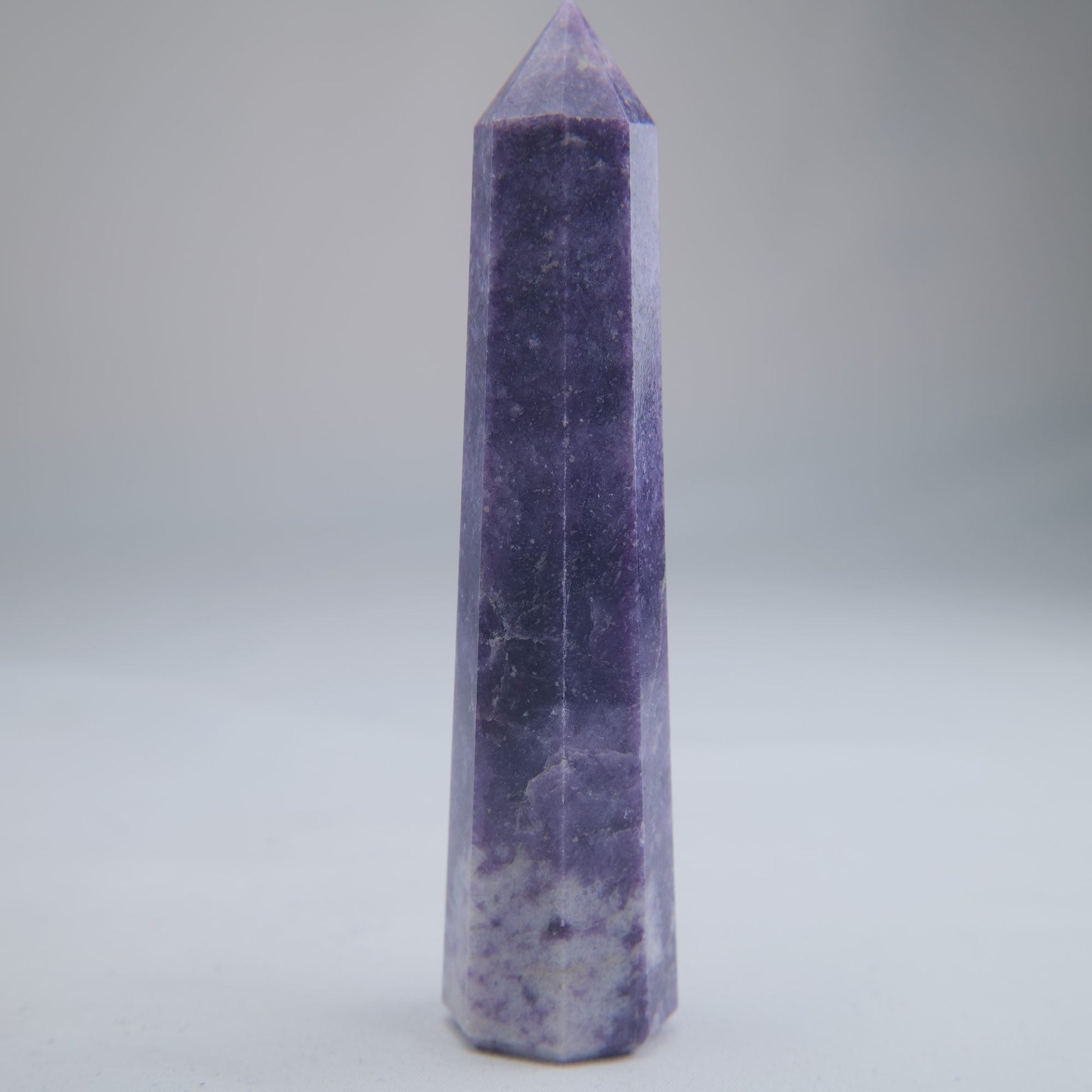 Lepidolite Tower 121g - Luna Panther