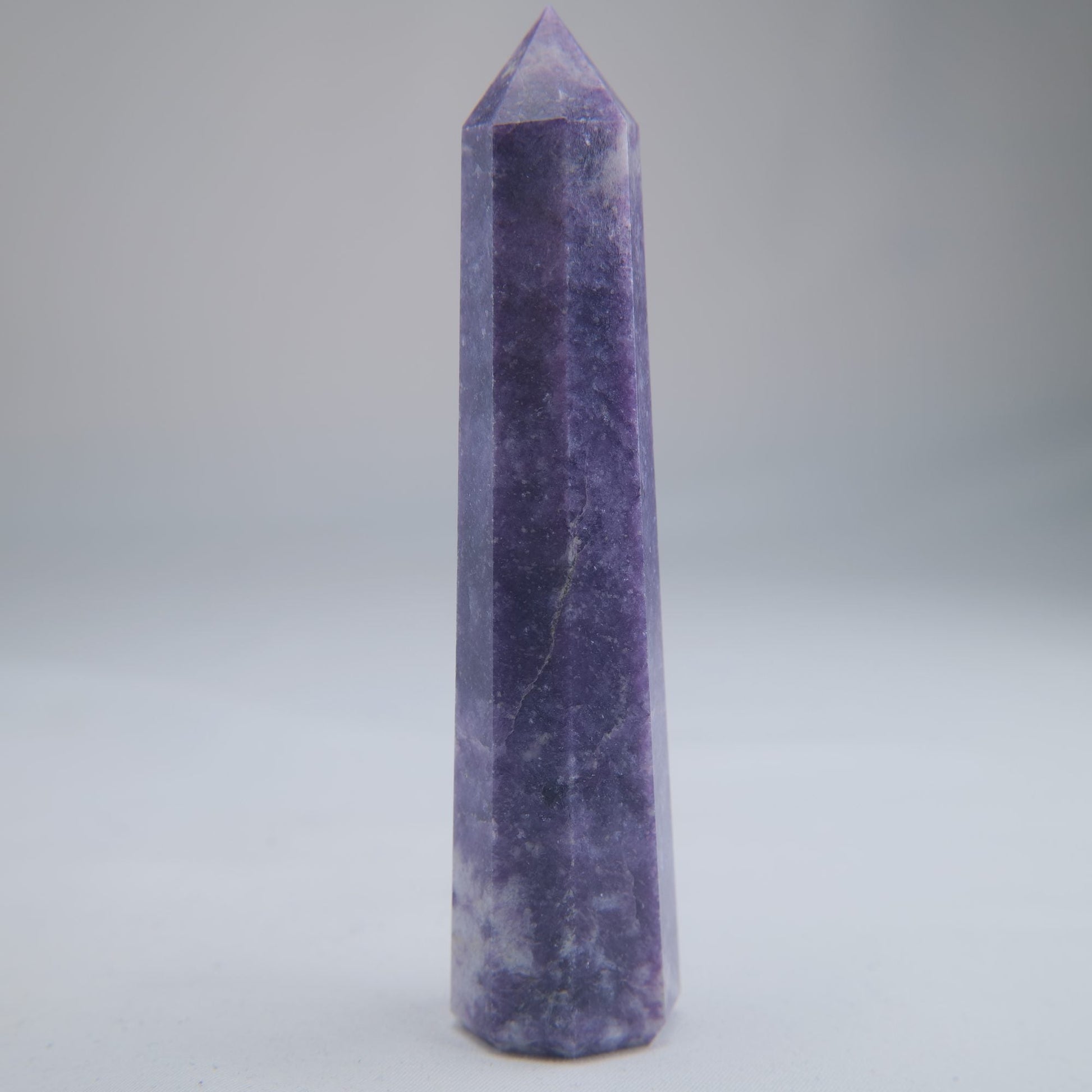 Lepidolite Tower 121g - Luna Panther