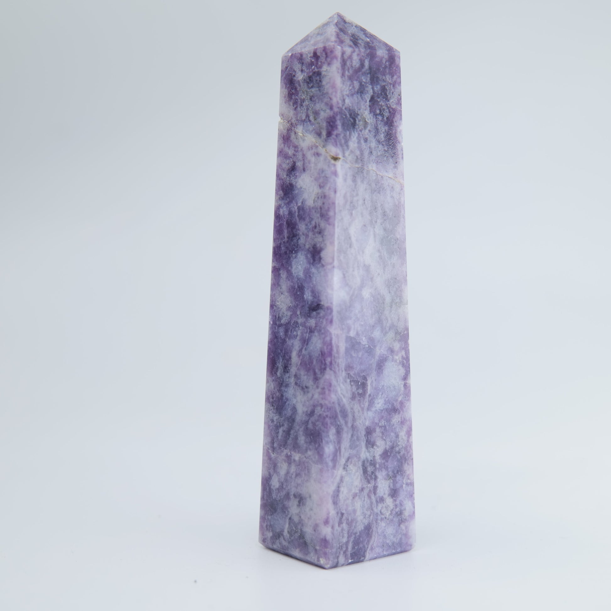Lepidolite Tower 127g - Luna Panther