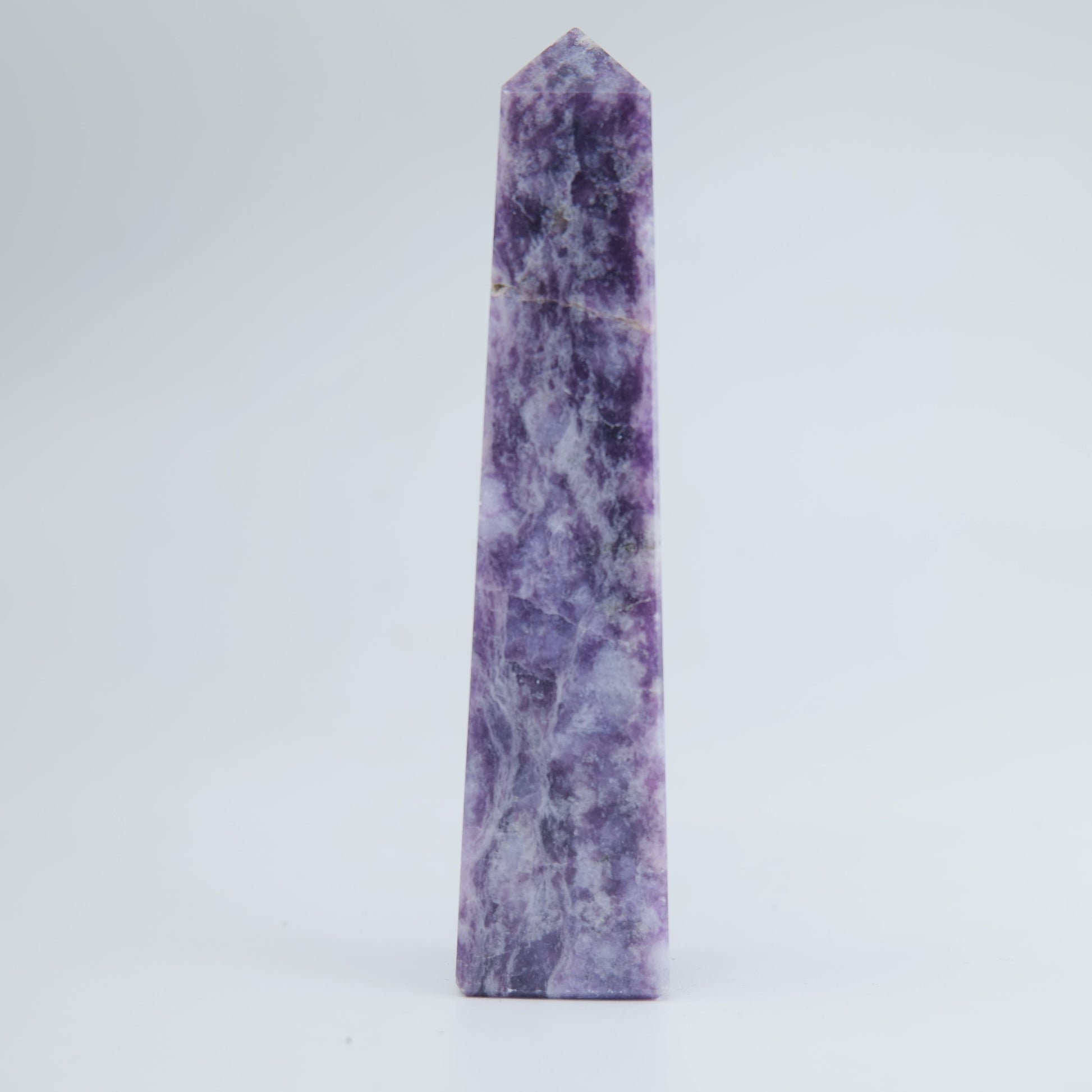 Lepidolite Tower 127g - Luna Panther