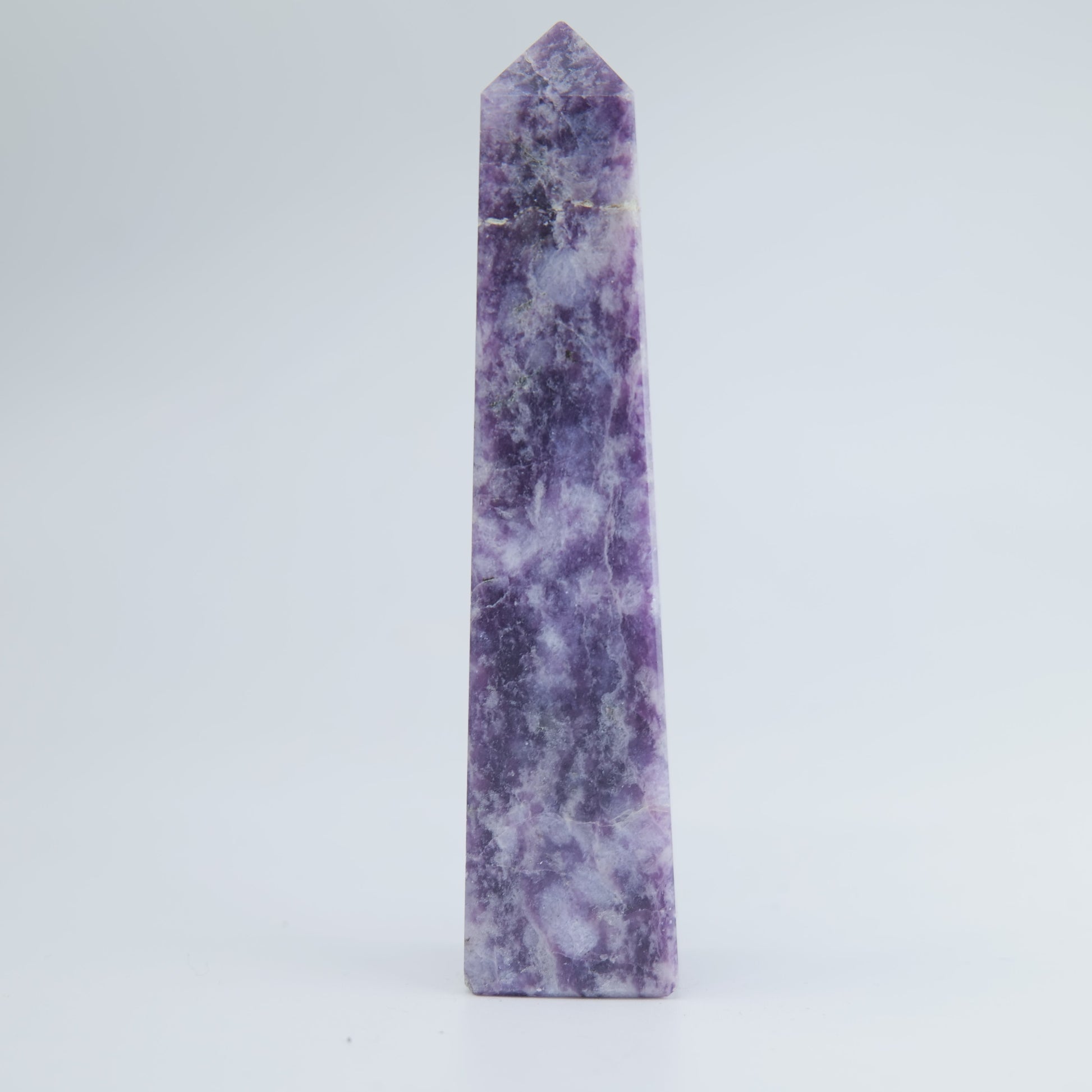 Lepidolite Tower 127g - Luna Panther