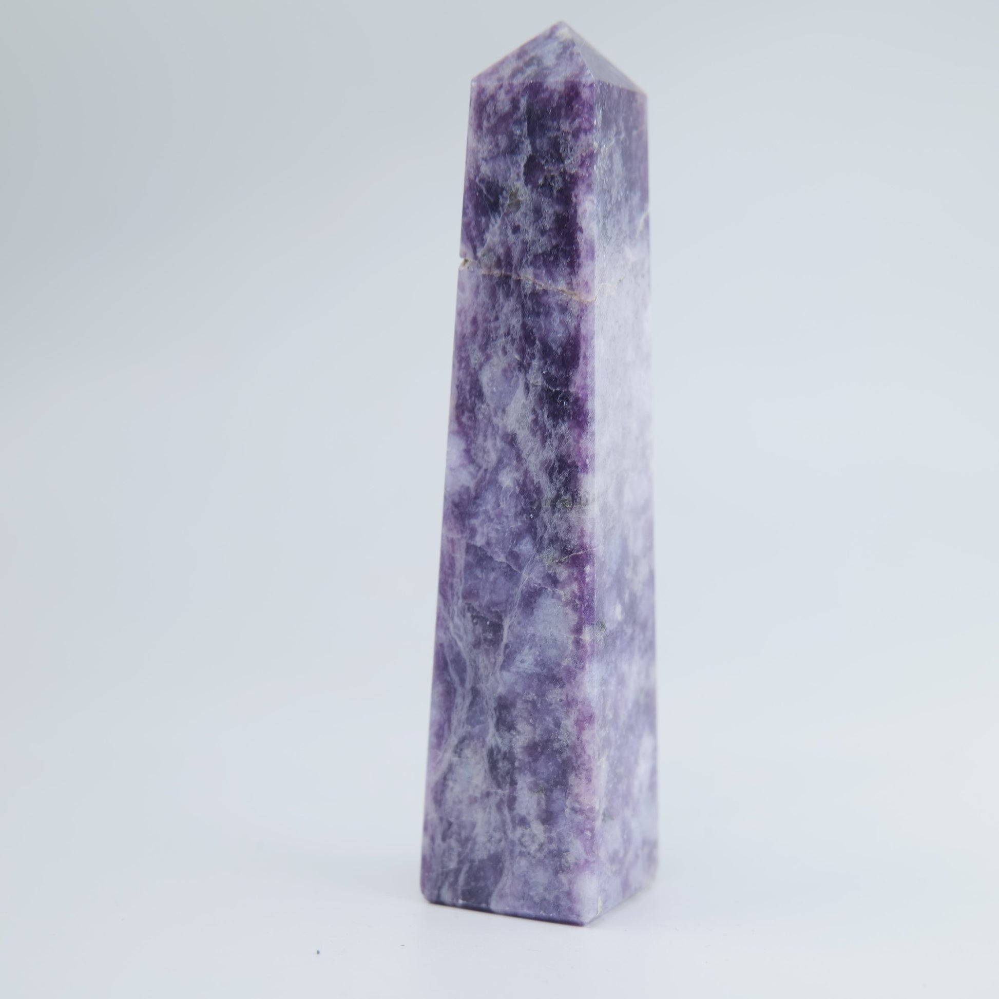 Lepidolite Tower 127g - Luna Panther