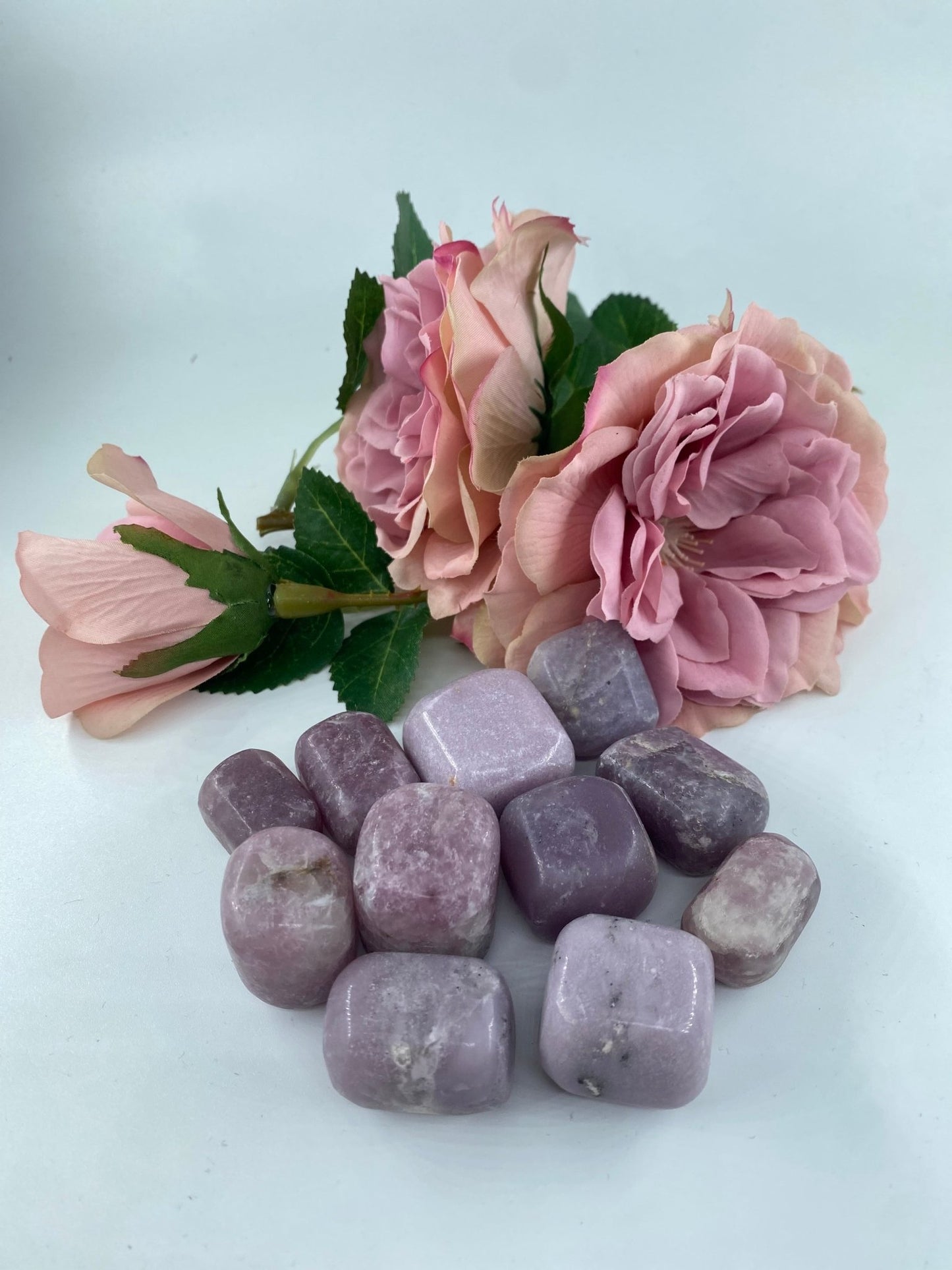 Polished Lepidolite - Tumble Stone featuring lilac-mauve tone with mica sparkle - Luna Panther