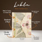 Lokta Bougainvillea Notebook - Medium (15x12cm) - 45 Leaves - Luna Panther