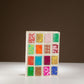 Lokta Mini Tiles Notebook - Medium (15x12cm) - 45 Leaves - Natural - Luna Panther